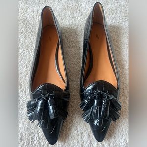 Polo Ralph Lauren Ashtyn Embossed Leather Flats